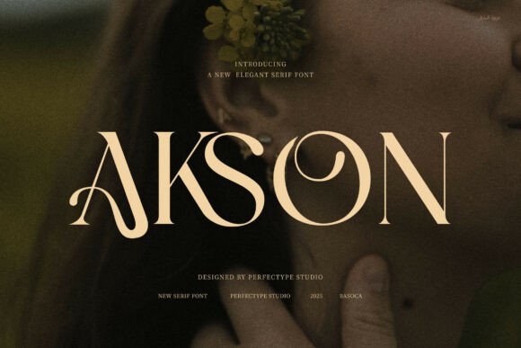 Akson: A Serif Font for Elegant Editorial Design