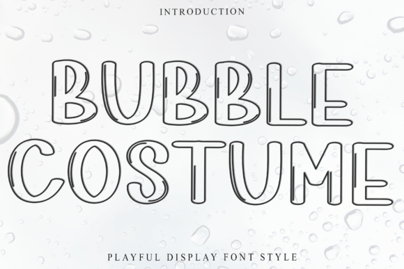 Bubble Costum: A Versatile Font for Editorial Design
