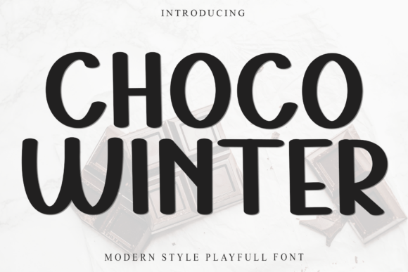 Choco Winter: A Charming Font for Creative Makers