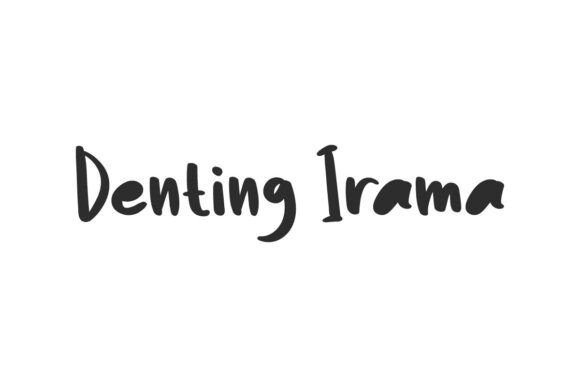Discover Denting Irama: A Playful and Modern Font
