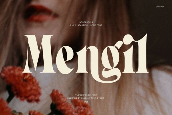 Discover Mengil: A Stylish Serif Font for Modern Branding