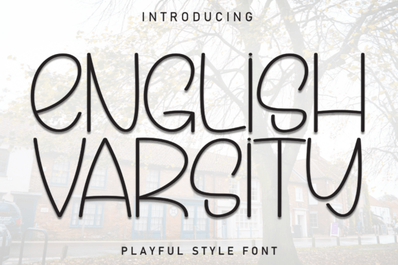English Varsity: A Charming Handwritten Font for Editorial Design
