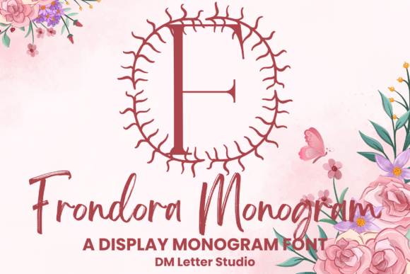 Enhance Your Brand with Frondora Monogram Font