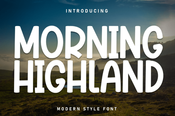 Enhance Your Brand with Morning Highland Font