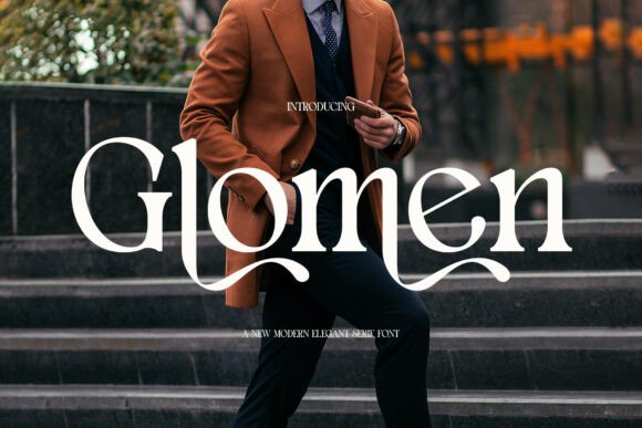 Enhance Your Campaigns with Glomen: A Sophisticated Serif Font