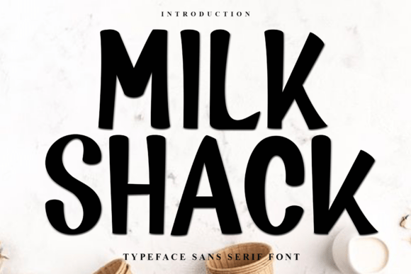 Enhance Your Editorial Design with Milk Shack Font