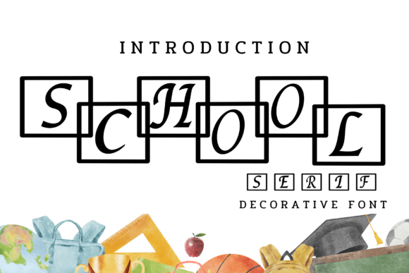 Enhance Your Editorial Design with School Serif Font