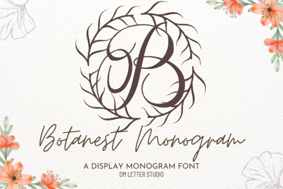 Enhance Your Web Design with Botanest Monogram