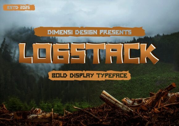 Logstack: The Bold Font for Eye-Catching Campaigns