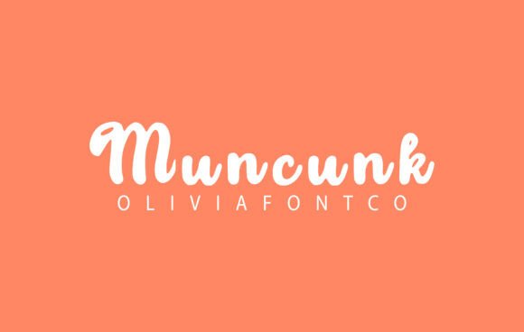 Muncunk: A Sweet and Friendly Font for Creative Campaigns