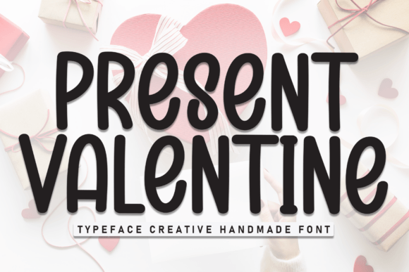 Present Valentine: A Charming Handwritten Font for Bold Campaigns
