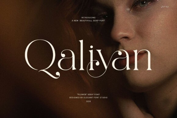 Qaliyan: A Modern Serif Font for Refined Editorial Design