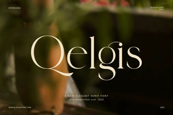 Qelgis: A Refined Typeface for Elegant Publishing