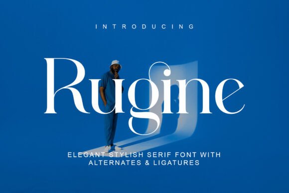 Rugine: The Elegant Ligature Serif Font for Sophisticated Branding