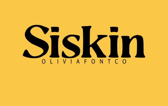 Siskin: A Sweet and Friendly Font for Editorial Design