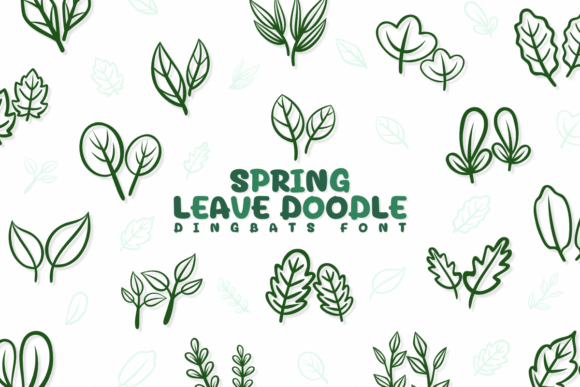Spring Leave Doodle: A Natural Style Font for Creative Campaigns