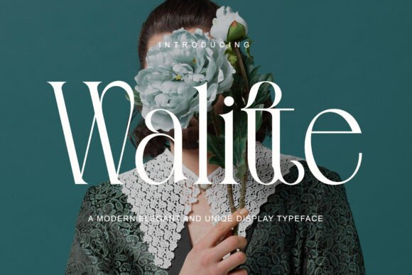 Walitte: A Refined and Elegant Serif Font